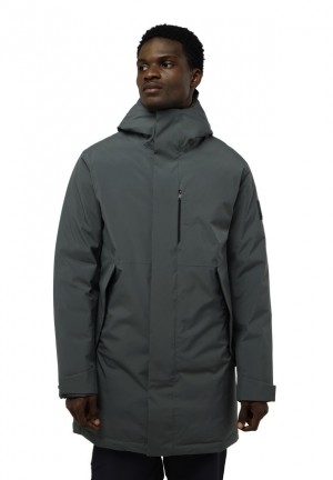 Manteaux Jack Wolfskin Brandenburger Homme Vert | 48683707
