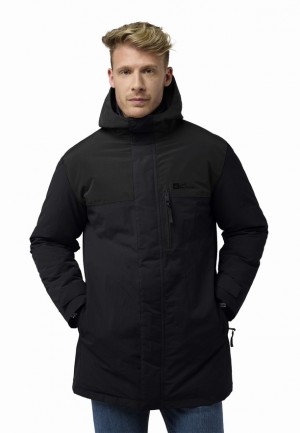 Manteaux Jack Wolfskin Gletschersee Homme Bleu Marine | 52355305