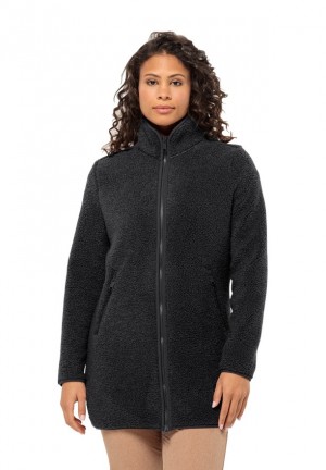 Manteaux Jack Wolfskin High Curl Femme Noir | 92030226