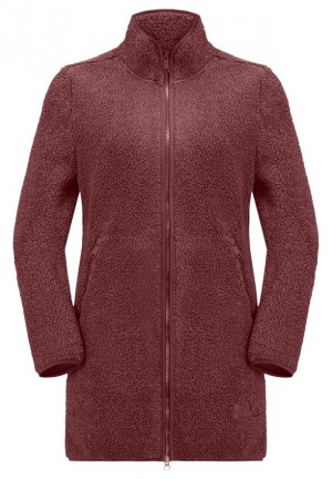 Manteaux Jack Wolfskin High Curl Femme Rouge | 40665885