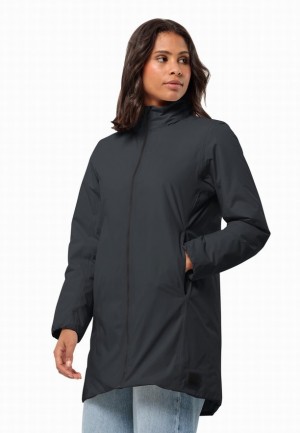 Manteaux Jack Wolfskin Textor Femme Noir | 35587387