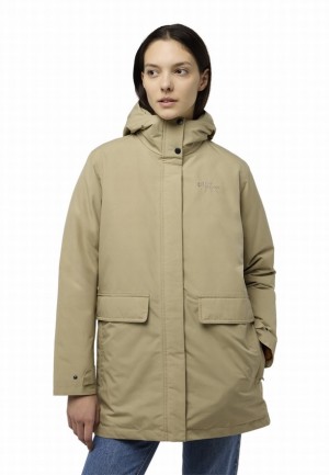 Manteaux Jack Wolfskin Wintertor Femme Kaki | 16883106