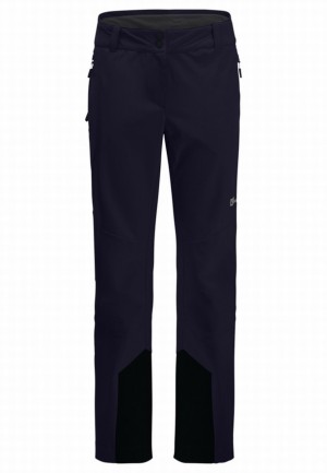 Pantalon Jack Wolfskin Alpspitze Tour Femme Noir | 69011401