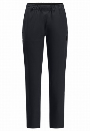 Pantalon Jack Wolfskin Bike Commute Wi Femme Noir | 76400836