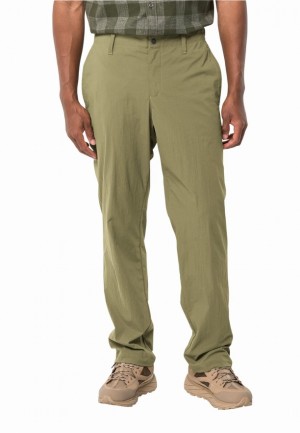 Pantalon Jack Wolfskin Desert Homme Vert Olive | 28521002