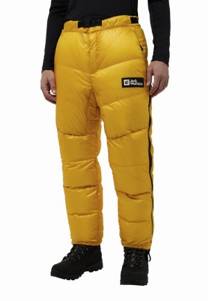 Pantalon Jack Wolfskin Expdn Down Homme Jaune | 32910171