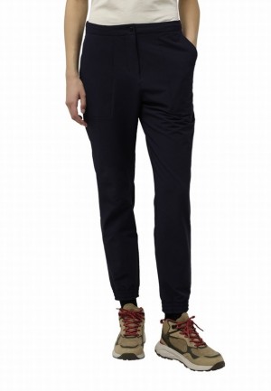 Pantalon Jack Wolfskin Newport Femme Noir | 88815652