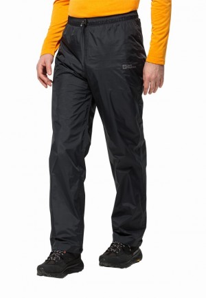 Pantalon Jack Wolfskin Rainy Day Homme Noir | 12169595