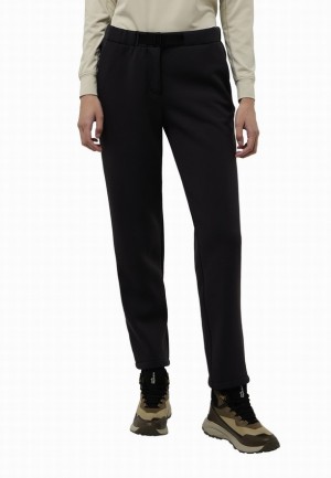 Pantalon Jack Wolfskin Wanderest Femme Noir | 22504613