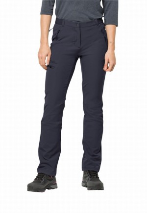 Pantalons De Randonnée Jack Wolfskin Geigelstein Femme Bleu Marine | 34290212