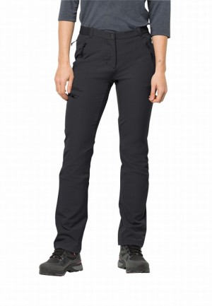 Pantalons De Randonnée Jack Wolfskin Geigelstein Femme Noir | 24010166