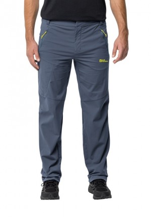 Pantalons De Randonnée Jack Wolfskin Glastal Homme Bleu Marine | 97852928