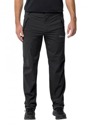 Pantalons De Randonnée Jack Wolfskin Glastal Homme Noir | 20493933