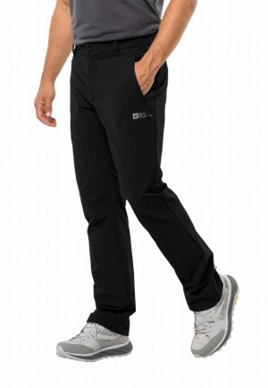 Pantalons De Randonnée Jack Wolfskin Holdsteig Homme Noir | 59590708