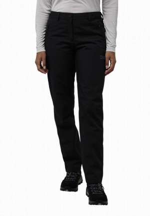 Pantalons De Randonnée Jack Wolfskin Parana Femme Noir | 74443991