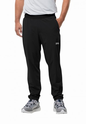 Pantalons De Randonnée Jack Wolfskin Prelight Chill Homme Noir | 76721665