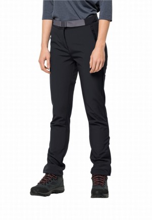 Pantalons De Randonnée Jack Wolfskin Stollberg Femme Noir | 15079987