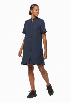 Peignoir Jack Wolfskin Mojave Femme Bleu Marine | 22962811