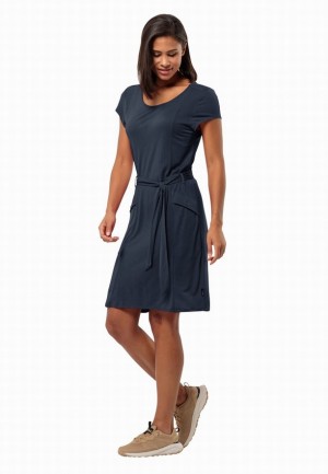 Peignoir Jack Wolfskin Mola Femme Bleu Marine | 96083262