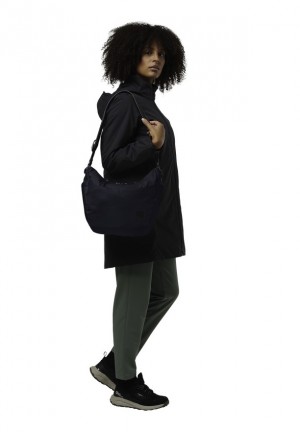 Sac Porté Épaule Jack Wolfskin Burgweg Femme Bleu Marine | 19692935