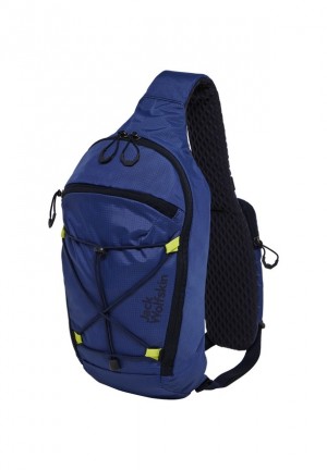 Sac Porté Épaule Jack Wolfskin Cyrox Sling Femme Bleu | 68268491