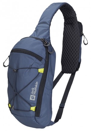 Sac Porté Épaule Jack Wolfskin Cyrox Sling Homme Bleu Marine | 51523521
