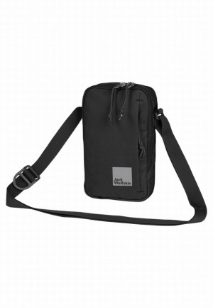 Sac Porté Épaule Jack Wolfskin Konya Femme Noir | 79813095