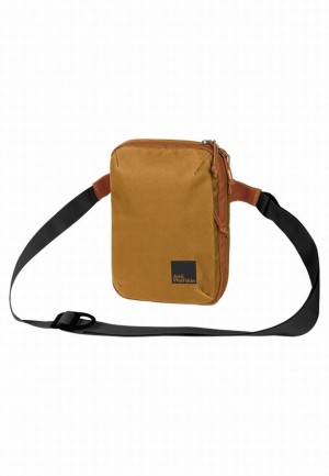 Sac Porté Épaule Jack Wolfskin Konya Organizer Femme Jaune | 80962031