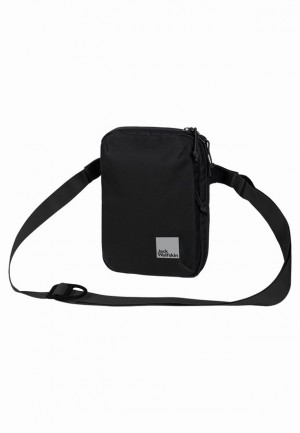Sac Porté Épaule Jack Wolfskin Konya Organizer Homme Noir | 68087981