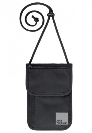 Sac Porté Épaule Jack Wolfskin Organizer Homme Noir | 21123299