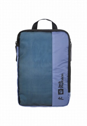 Sacs À Dos Jack Wolfskin Compression Cube 4 Femme Bleu | 81790061