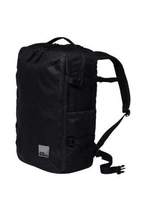Sacs À Dos Jack Wolfskin Hallgarten Femme Noir | 52553376