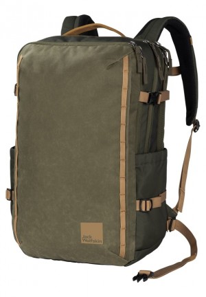 Sacs À Dos Jack Wolfskin Hallgarten Homme Vert Olive | 69061940