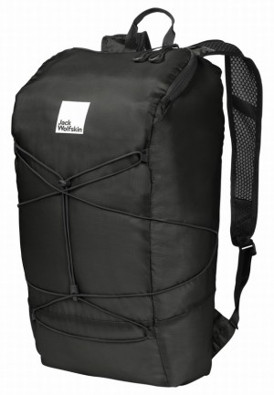Sacs À Dos Jack Wolfskin Wandermood Packable 24 Homme Noir | 62490229