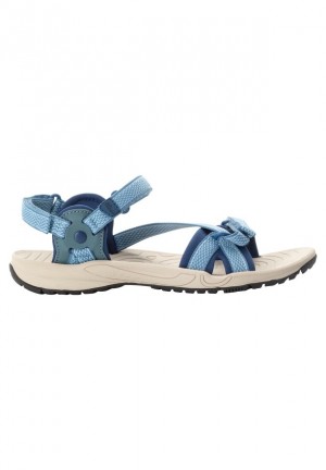 Sandale Jack Wolfskin Lakewood Ride Femme Bleu | 25022368
