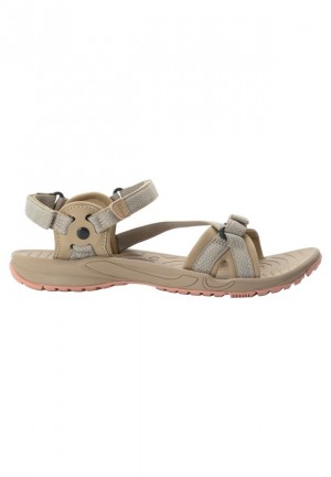 Sandale Jack Wolfskin Lakewood Ride Femme Kaki | 24469033