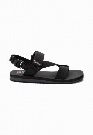 Sandale Jack Wolfskin Urban Entdeckung Belt Femme Noir | 35379596