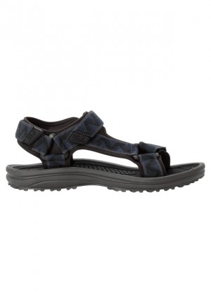 Sandale Jack Wolfskin Wave Breaker Homme Bleu Marine | 77276746