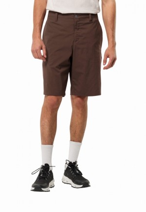 Short Jack Wolfskin Desert Homme Chocolat | 23292587