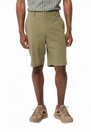 Short Jack Wolfskin Desert Homme Vert Olive | 92619389