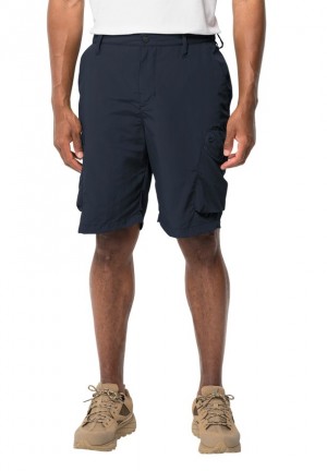 Short Jack Wolfskin Kalahari Cargo Homme Bleu Marine | 63644450