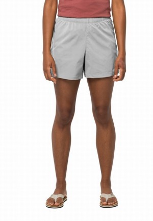 Short Jack Wolfskin Wanderthirst Femme Grise | 84963144