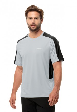 T Shirts Jack Wolfskin Narrows Homme Grise | 46320018