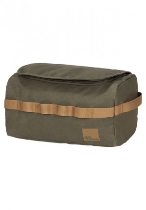 Trousse De Toilette Jack Wolfskin Konya Homme Vert Olive | 34681035