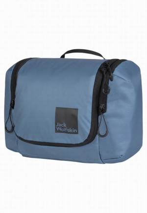 Trousse De Toilette Jack Wolfskin Wandermood Femme Bleu | 53279553