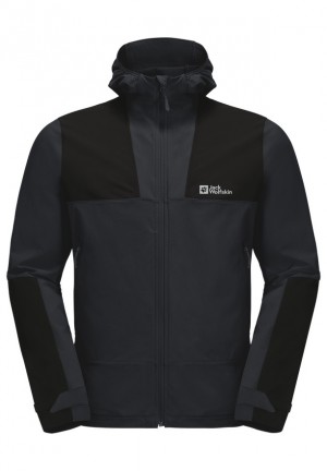 Veste Softshell Jack Wolfskin Andur Homme Noir | 97036340