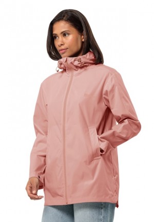 Veste Softshell Jack Wolfskin Desert Wind Femme Rose | 41877616