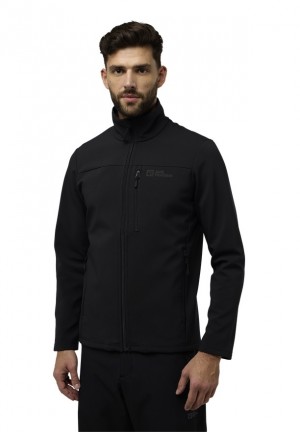 Veste Softshell Jack Wolfskin Whirlwind Homme Noir | 13900367