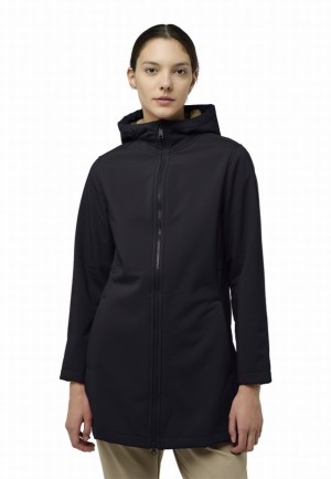 Veste Softshell Jack Wolfskin Windland Femme Bleu Marine | 51776405