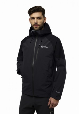 Vestes De Pluie Jack Wolfskin Eagle Peak 2l Homme Noir | 70770026